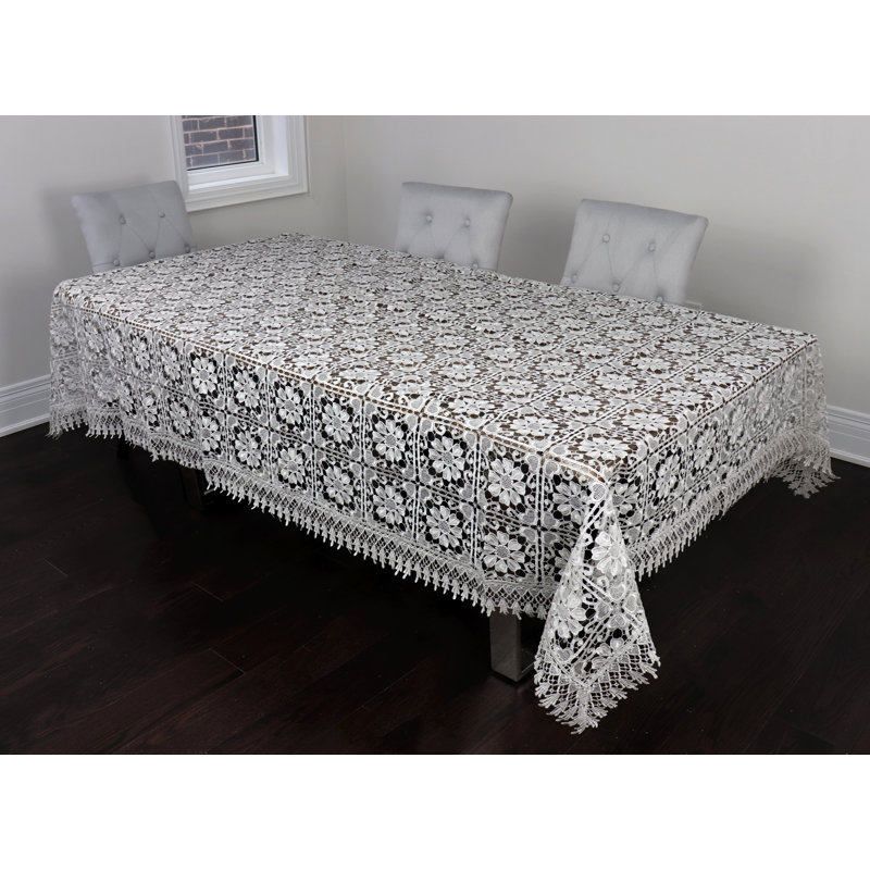 Benigna Floral Tablecloth, 90'' x 64'' 