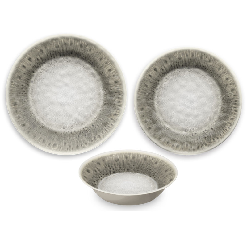 Lockesburg Piece Melamine Dinnerware Set - Service for 4