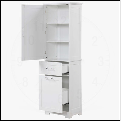 Versatile Freestanding Bathroom Cabinet With Multiple Storage Options And Durable Construction