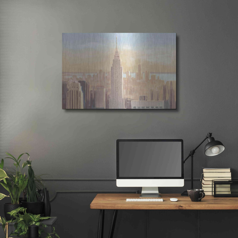 «Manhattan Dawn» par James Wiens, H 24 po x l 36 po