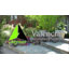 Valencia Tall Stone Composite Pot Planter with Plant Shelf-90848194-90848195