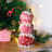11" Resin Triple Candy Table Ornament
