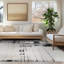 Tapis d'intérieur abstrait beige Mair Gabriel-106646055
