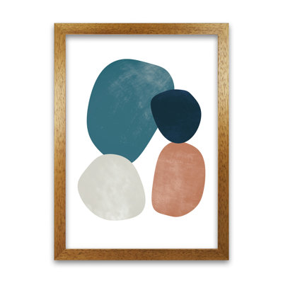 Abstract Earth Shapes Original - Print