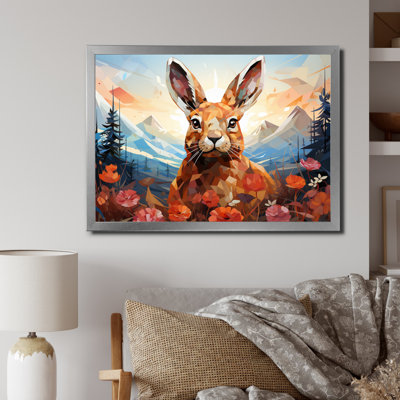 " Rabbit Energetic Hopper Geometric I "