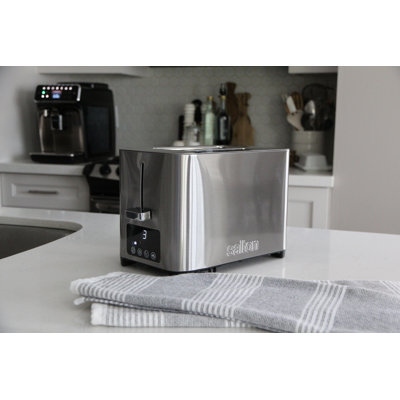 Salton 4 Slice Digital Stainless Steel Toaster