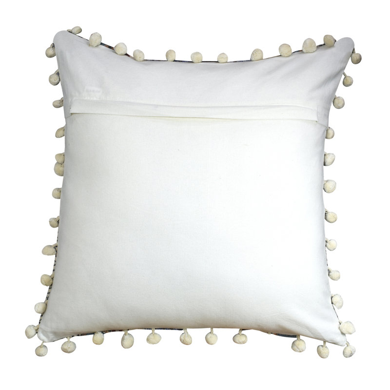 Geometric Cotton Throw Pillow