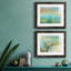 Grassy Beach - ensemble de 2 peintures encadrées-1541468226-1541468235