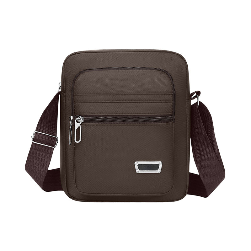 Sac à dos en tissu pour sac à bandoulière, Brun