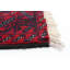 Tapis décoratif en laine de conception unique noué à la main New Age de 3 pi 2 po x 5 pi 10 po en rouge