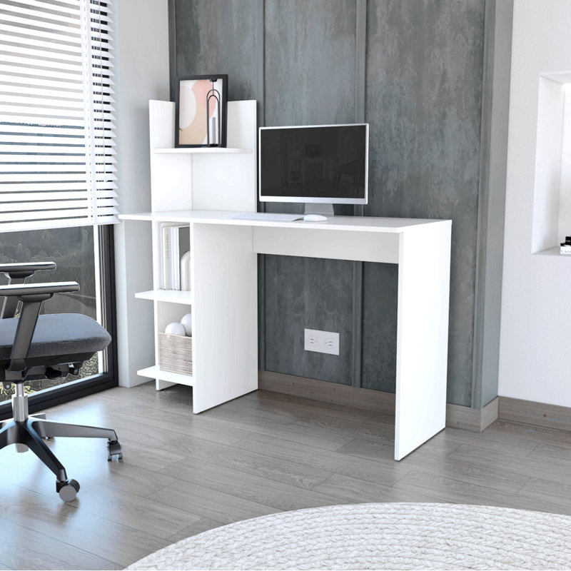 Bureau d'écriture à quatre tablettes, Blanc