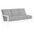 Kennebunkport Aluminum Sofa - Oyster-359733584-385755936-385755938