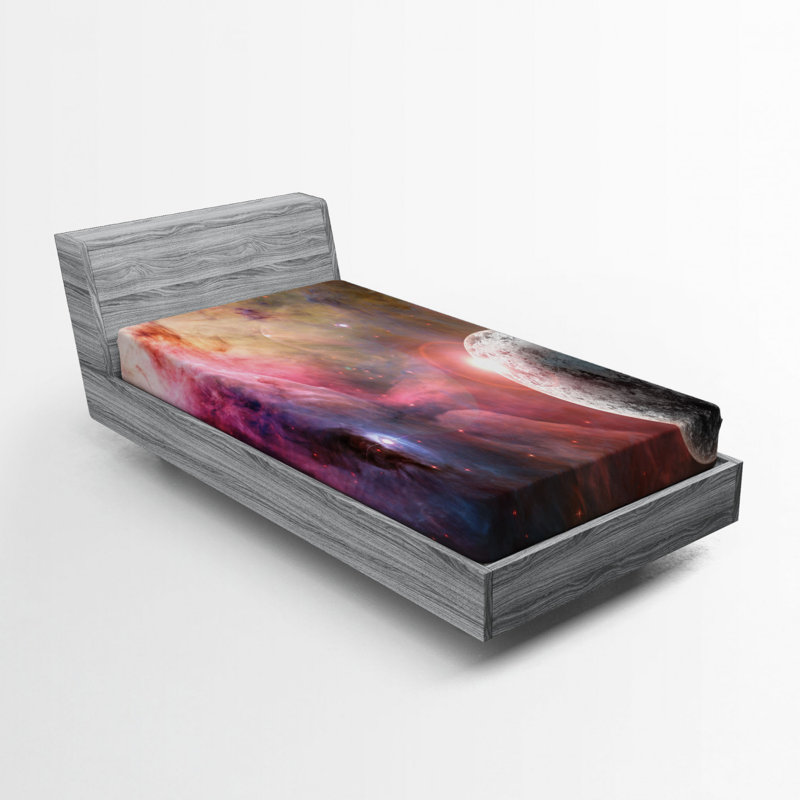Microfiber Patterned Fitted Sheet, Twin XL Fitted Sheet