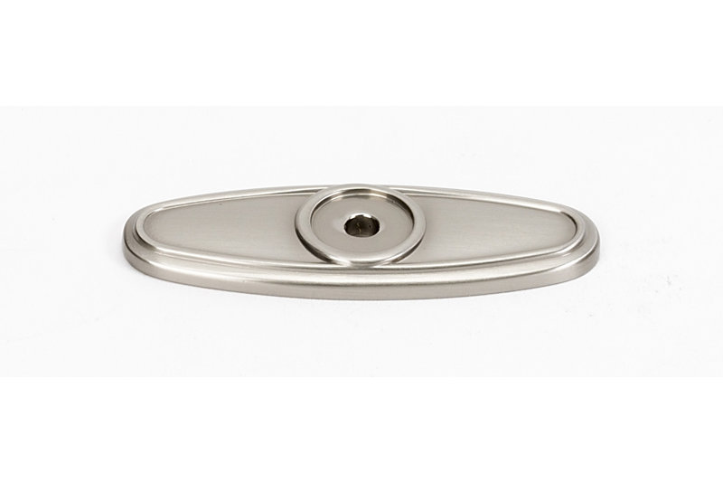 Contre-plaque classique classique de 0,88 po, Nickel satiné