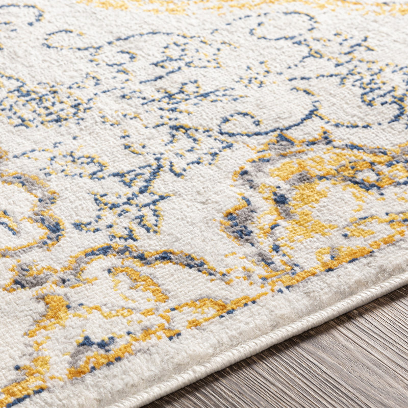 Cabe Oriental Indoor Rug, Rectangle 6'7" x 9'