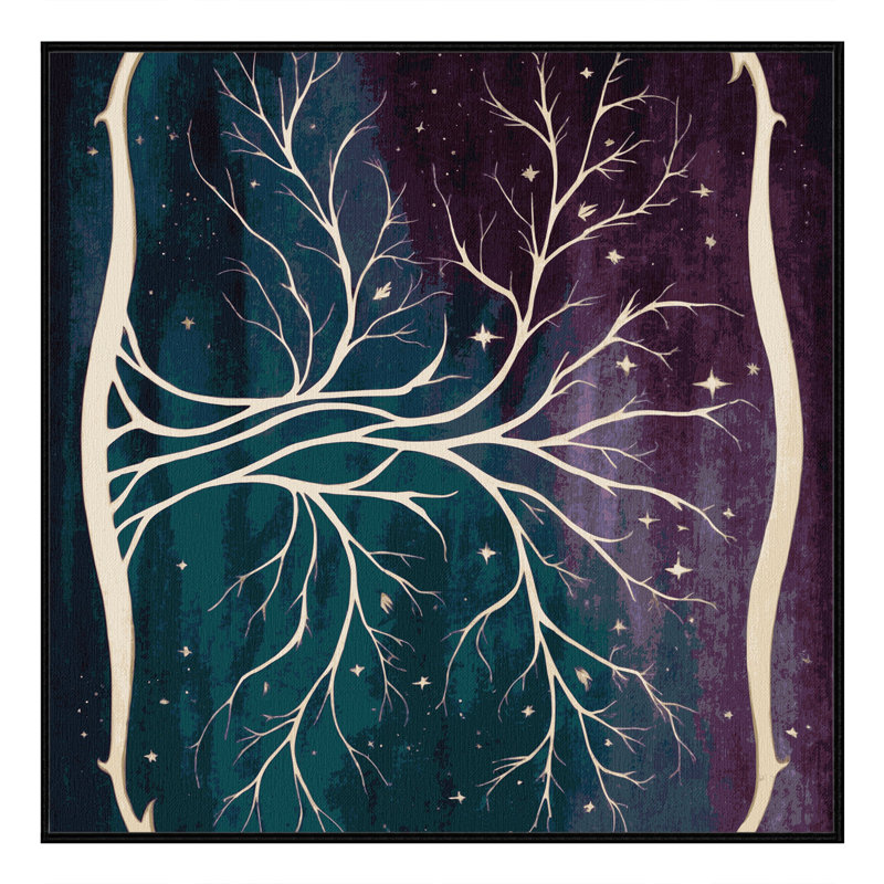 Celestial Bloom Rug, Square 8'