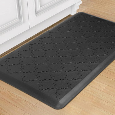 Tapis de cuisine uni en PVC