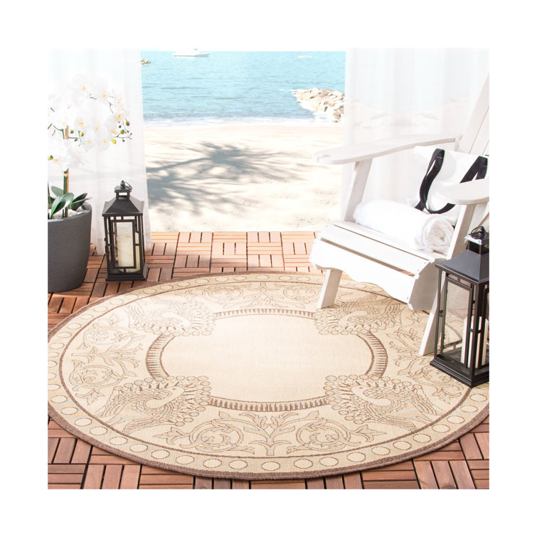 Arneshia Southwestern Brown/Nature Area Indoor/Outdoor Area Rug