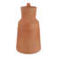 Pichet moderne en terre cuite avec anse, vase décoratif haut pour la décoration intérieure, 33 cm, rouge et orange.