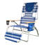 Chaise de plage inclinable avec coussin
