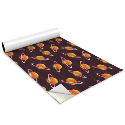 Andols 1m x 50cm Matte Peel & Stick Wallpaper Roll