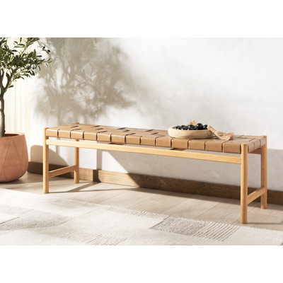 Banc en cuir Channing
