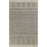 Boulder Geometric Area Rug in Beige/Gray
