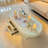 Cream Style Oval Coffee Table-106030979
