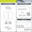 Cloisons 2 pièces en verre transparent - Portes coulissantes - Portes de placard-96872733-96872732