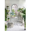 Console 40 po x 14 po x 31 po, clôture d'appoint en fer rustique
