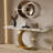 Bardon Modern Console Table with Sintered Stone Tabletop for Entryway & Living Room-1730195553