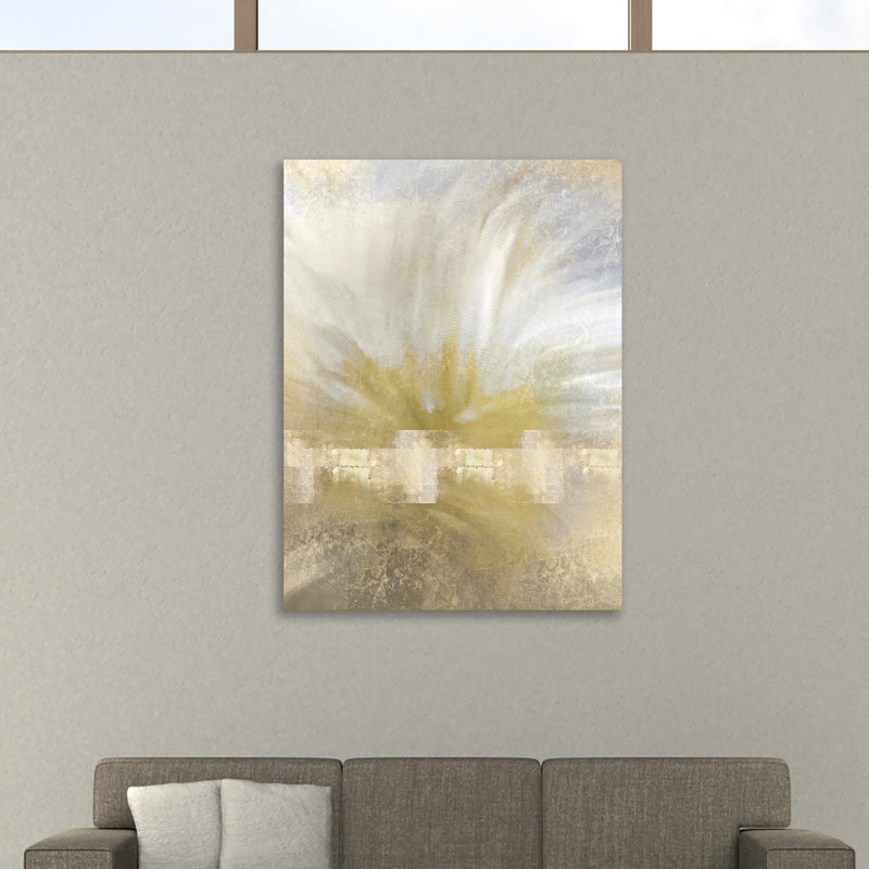 « golden lever » par kimberly allen, reproduction d’art sur toile tendue, H 16 po x l 12 po x P 1,5 po
