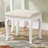 Wood Make-Up Vanity Table And Stool Set