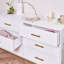 Agna 140cm W 6 - Drawer Chest of Drawers-581318353