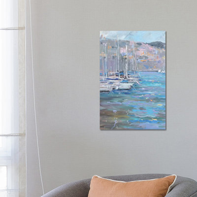 Marina 1 Piece Wrapped Canvas Wall Art