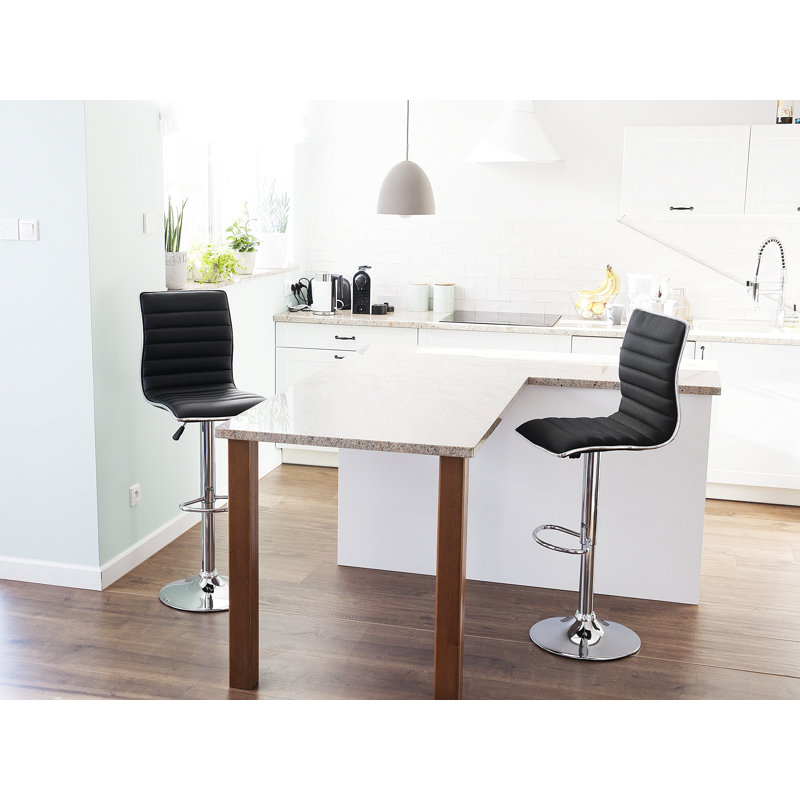 Tyrell Height Adjustable Swivel Bar Stool