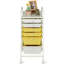 Stoke Bishop 75 cm H x 33 cm W Utility Cart-225501188