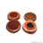 Red Natural Agate Rock Coasters, Kitchenware Home Décor