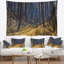 Tapisserie «Thick Autumn Forest Woods»-28488000