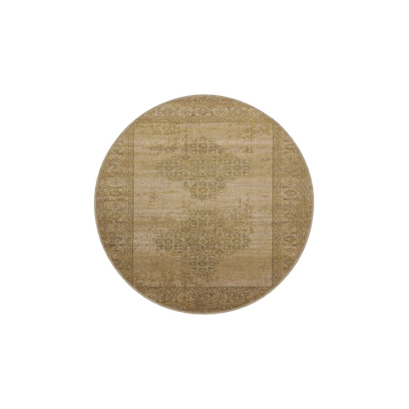 Tapis traditionnel lavable Starry, Sous-tapis carré 3 pi 3 po inclus
