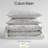 Calvin Klein Cascade Grey Cotton Comforter Set-123849925