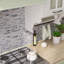 Aluminum Peel and Stick Mosaic Tile