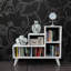 Bradly 34.65" H x 41.73" W Geometric Bookcase