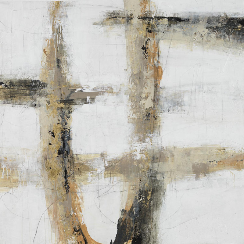 «Blonde Tint I» sur toile, H 54 po x l 54 po x P 1,5 po