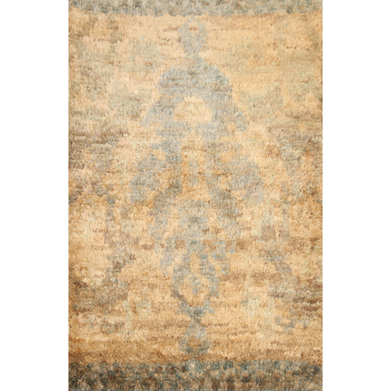 Tapis marocain abstrait pour vestibule 2x3