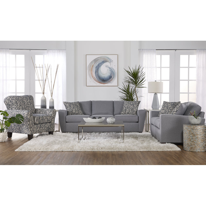 Chaise d'appoint 3010 - Scribble Indigo