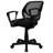 Low Back Mesh Swivel Task Office Chair with Curved Square Back-15040624-15040617