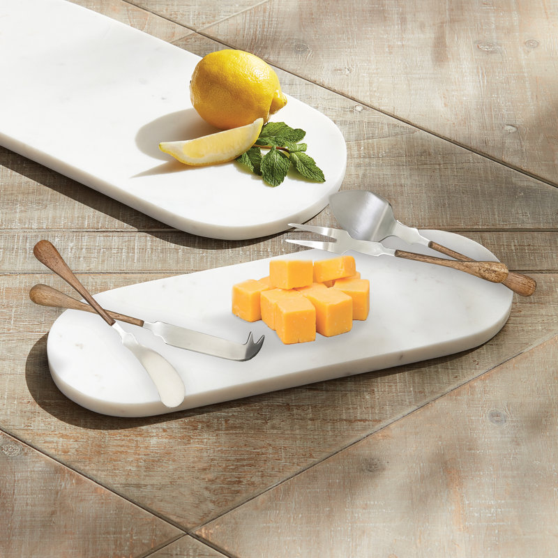 Dreya 4 Piece Stainless Steel Cheese Serving Set