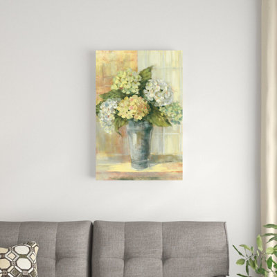 " Yellow Hydrangea " Painting Print