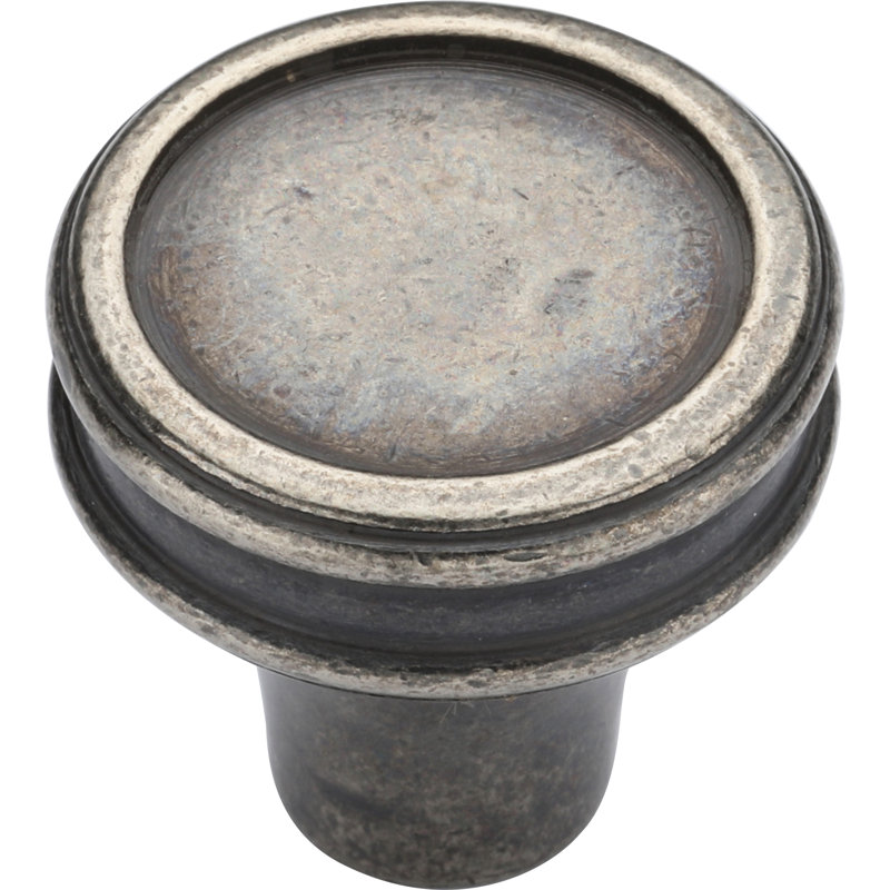 Mateo Knob, Medium White Bronze, 1.5